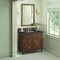 James Martin Vanities 36'' Single Vanity, Mid-Century Walnut w/ 3 CM Charcoal Soapstone Quartz Top 424-V36-WLT-3CSP - alternate 3